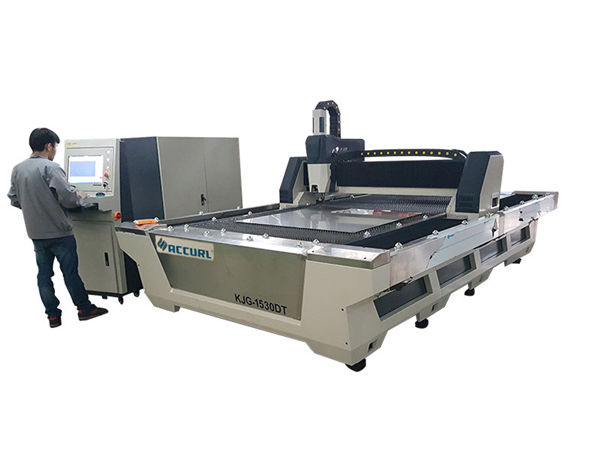volledige ingeslote cnc vesel laser snymasjien 1000w 1080nm laser
