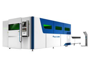 ten volle omheinde industriële laser snymasjien ruil tafel hoë akkuraatheid