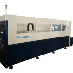 CNC-beheer vesel laser pyp snymasjien, silwer vesel optiese laser snyer